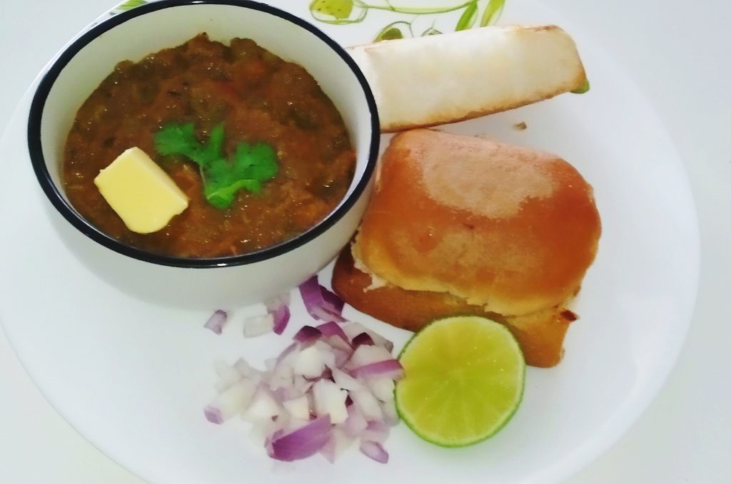 How to quick fix the Pav bhaji | Indian street food | Mumbai street food