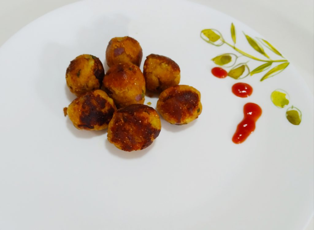 Crispy snack-Paneer balls-after school kids snack