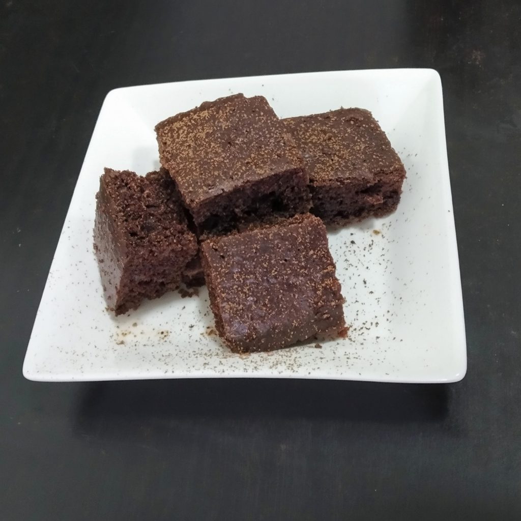 Ragi banana cake