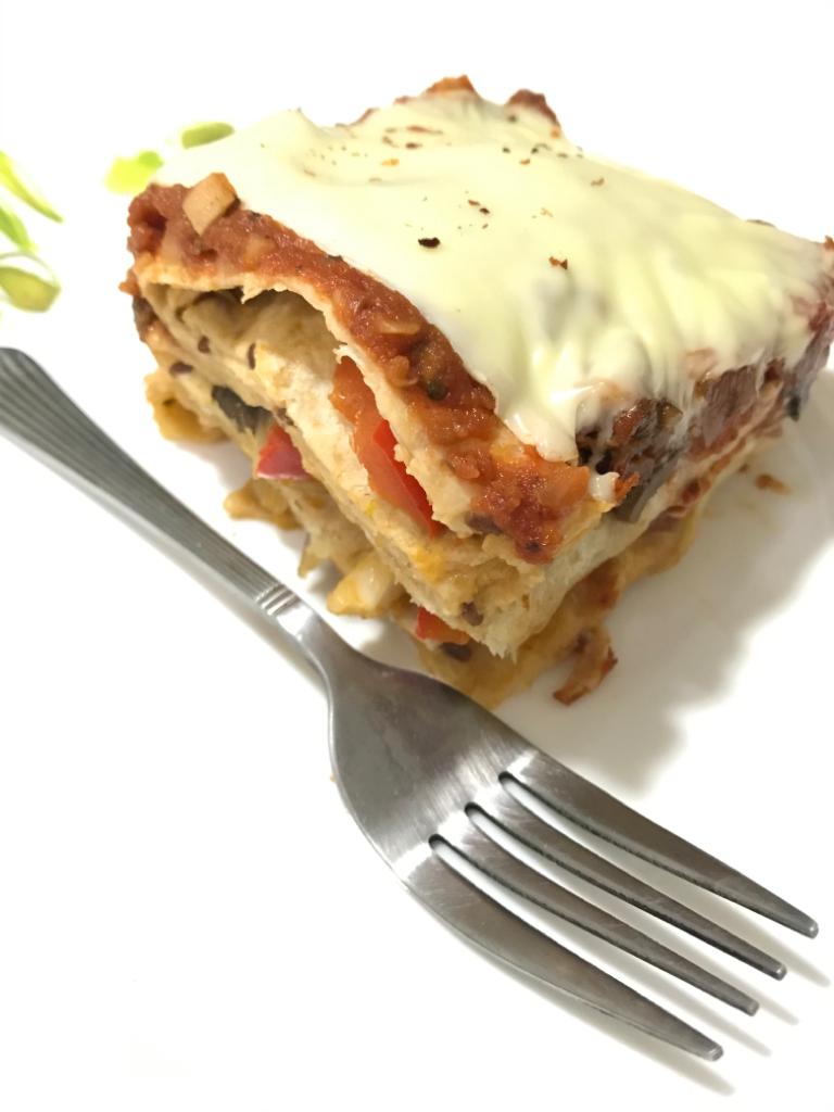 Stovetop Tortilla lasagna - Game of Spice