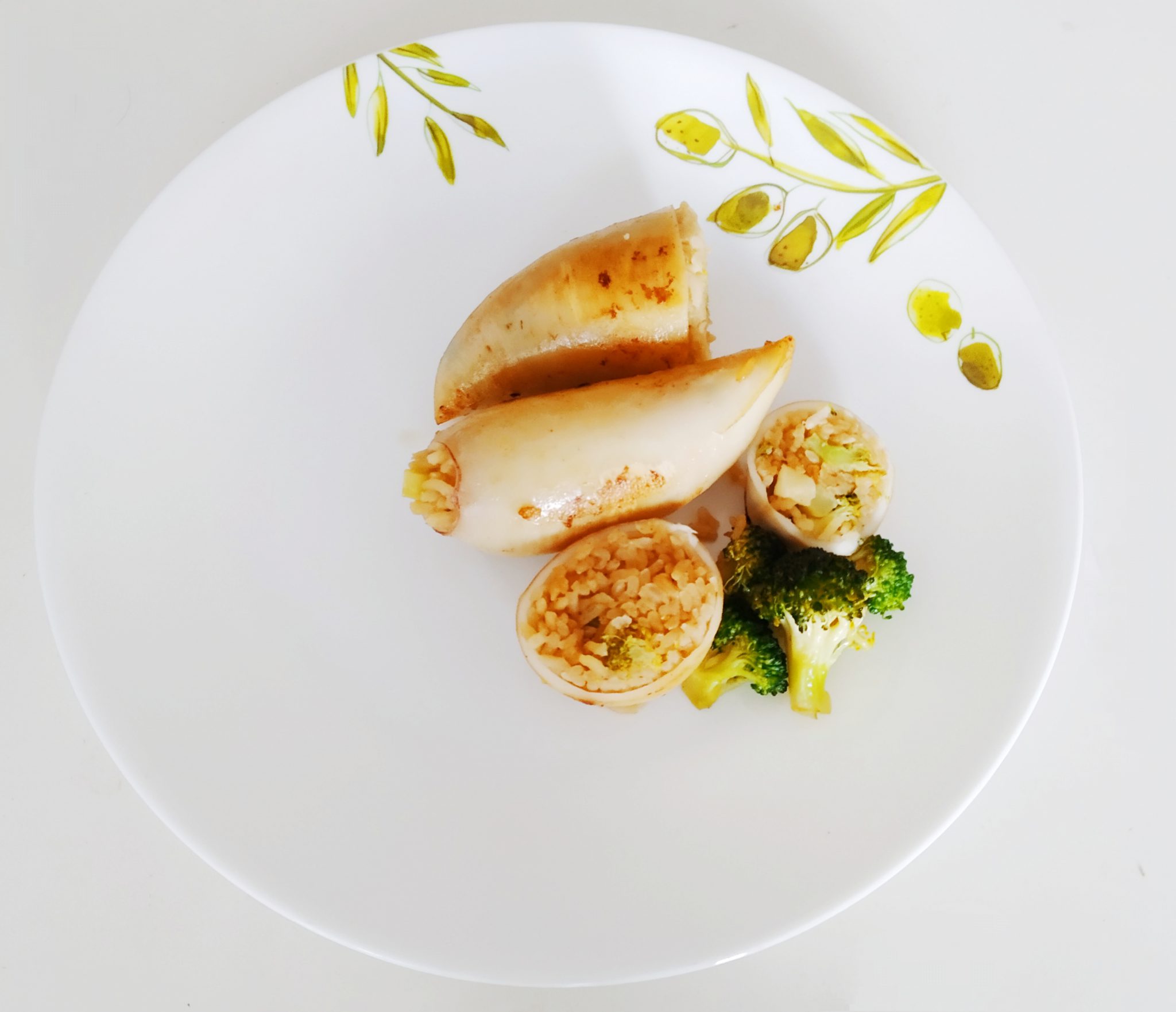Stuffed squid fried rice - Game of Spice